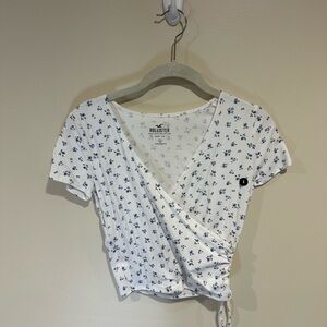 Hollister Floral Baby Tee